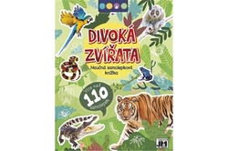 Divoká zvířata - Naučná samolepková knížka