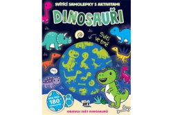 Dinosauři - Svítící samolepky s aktivitami