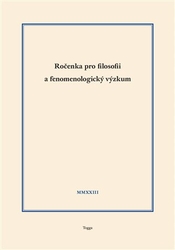 Kanócz, Robert - Ročenka pro filosofii a fenomenologický výzkum 2023, sv. XIII