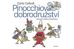 Collodi Carlo, Zmatlíková Helena - Pinocchiova dobrodružství