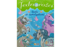Jednorožci - kniha se samolepkami