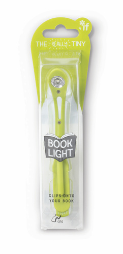 LED lampička ke čtení úzká Žlutá
