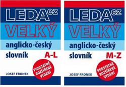 Fronek, Josef - Velký anglicko-český slovník 1. a 2. díl