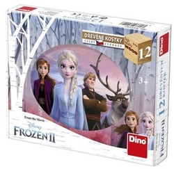 Dřevěné kostky Frozen II