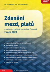 Rindová, Iva; Rohlíková, Jana - Zdanění mezd, platů a ostatních příjmů ze závislé činnosti v roce 2023