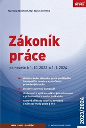 Roučková, Dana; Schmied, Zdeněk - Zákoník práce 2023/2024 (sešitové vydání)