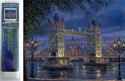 Diamantové malování Noční Tower Bridge