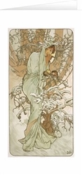 Blahopřání Alfons Mucha - Winter